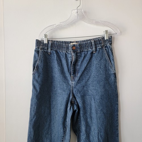 Jeans donna Madewell pull-on palloncino taglia M in edizione denim lavaggio mattina - Foto 4 di 9