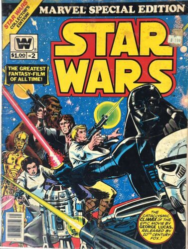 Star Wars #2 (1977) Marvel Treasury édition spéciale. Variante Whitman ! EXCELLENT ÉTAT/4.0  - Photo 1/1