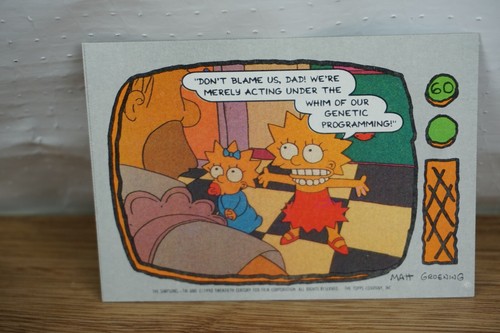 1990 Topps Simpsons Trading Cards - YOU PICK Complete Your Set - Picture 42 of 66