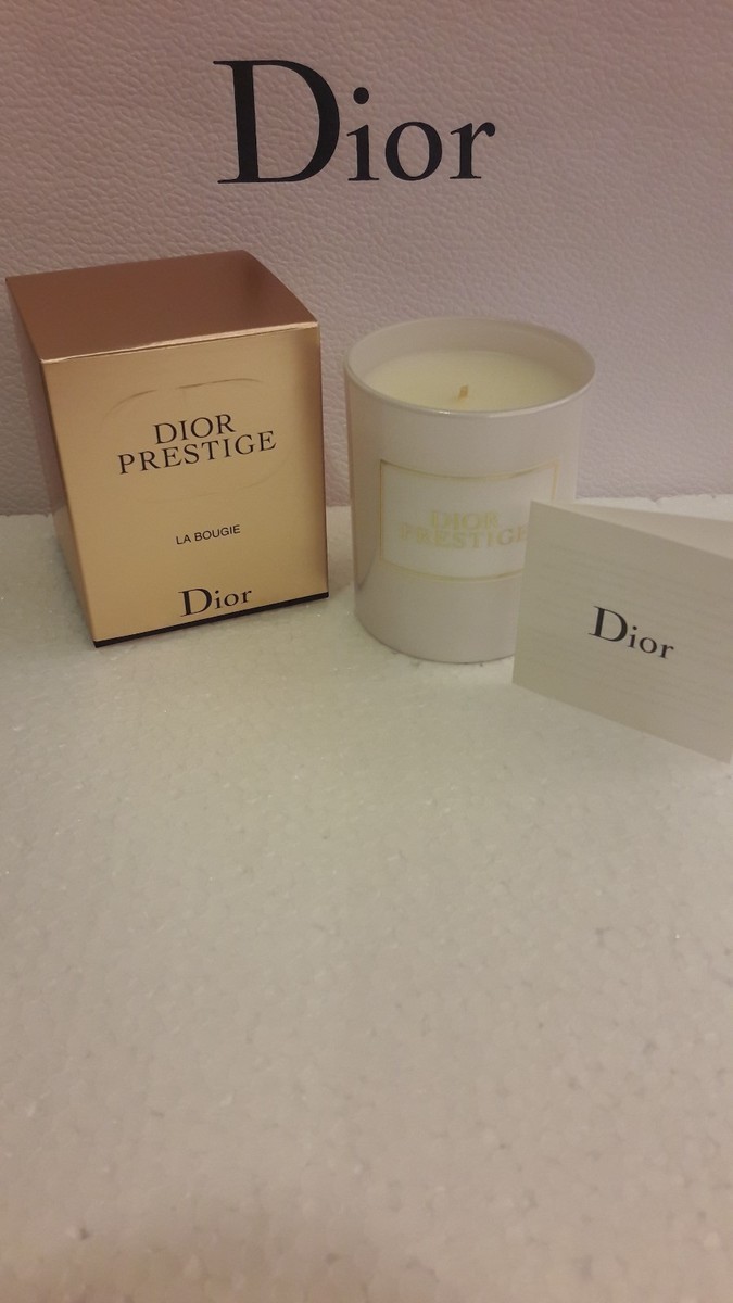 Dior Prestige Bougie Parfumee Scented Candle Rose 190g | eBay