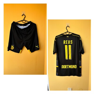 Borussia Dortmund 2016 2017 Jersey #11 Reus PUMA Black