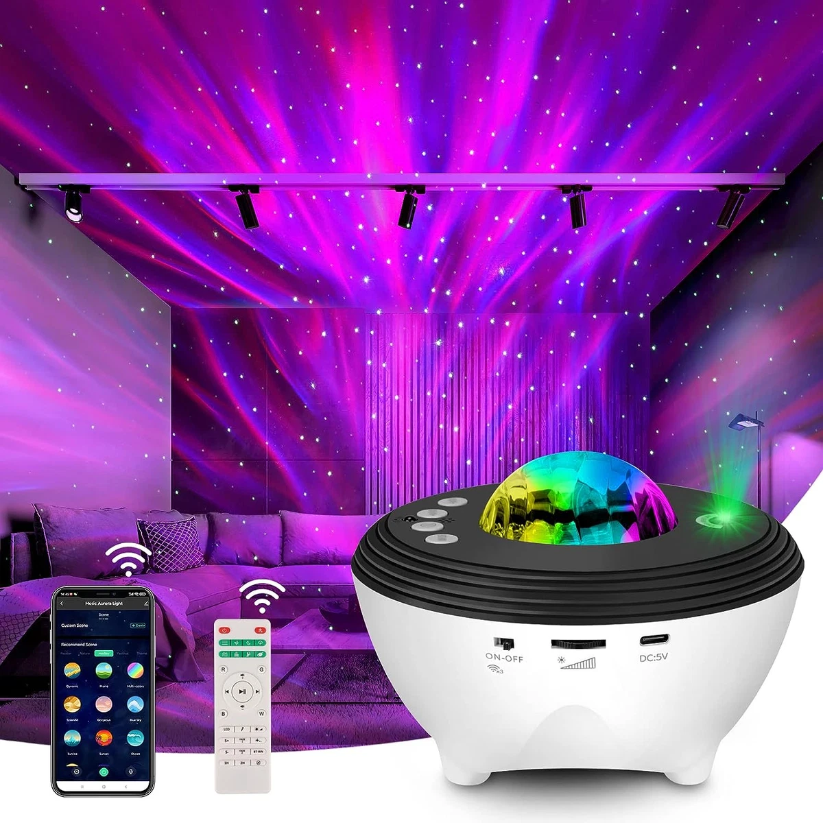 Galaxy projector clearance star light
