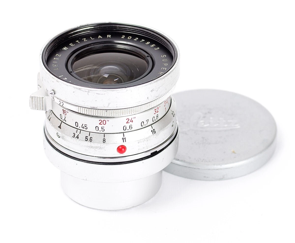 レンズ(単焦点) LEITZ SUPER-ANGULON 21mm f/3.4 Leica 21mm f/3.4 Camera Lenses for sale | eBay