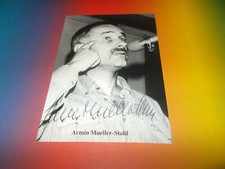 Armin Mueller-Stahl film signed autograph on autograph card