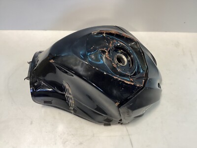GSX-R1000 L7 メタリックマットブラックNo.2 純正フューエルタンク 09-16 SUZUKI GSXR 1000 BLACK GAS FUEL TANK WITH DENTS ALL OVER OEM