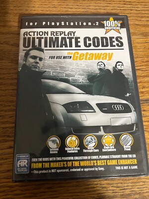 Action Replay Ultimate Codes: The Getaway (Sony PlayStation 2 ...