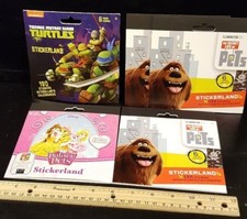 5 packs of stickers 120 in each pack - Palace Pets, Ninja Turtles,  3 Pets