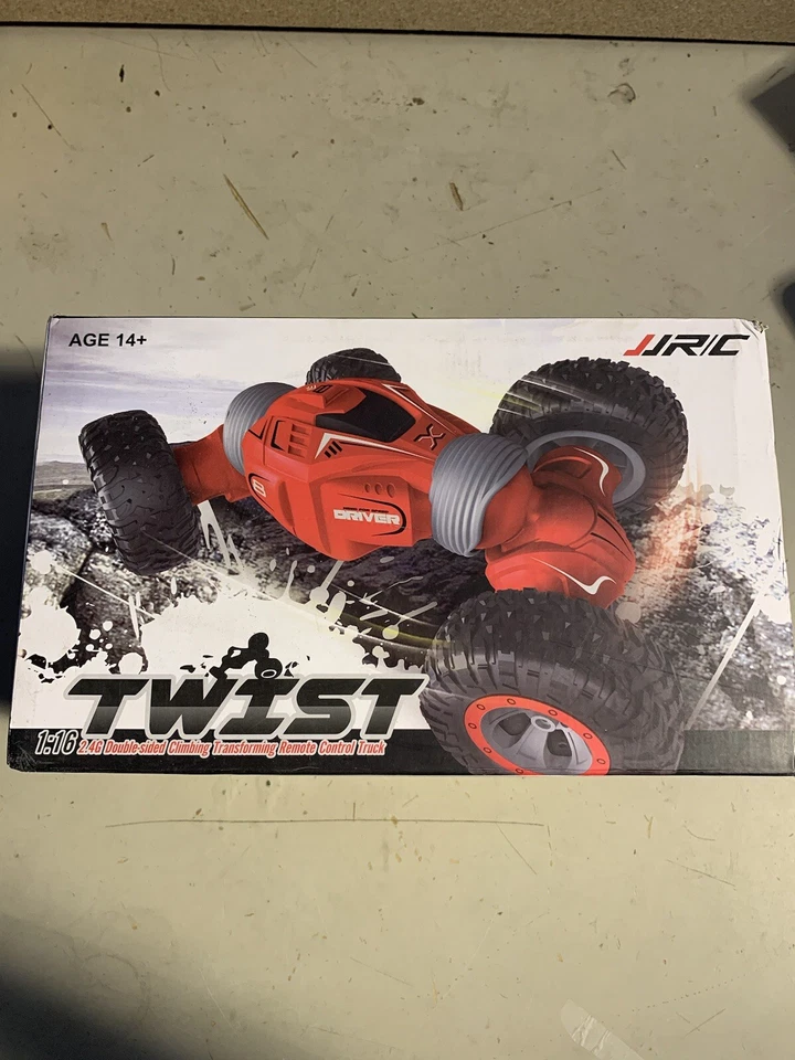 2025 JJR/C TWIST Double Sided Climbing Transform Remote Control Black Truck RC - Image 2 of 3