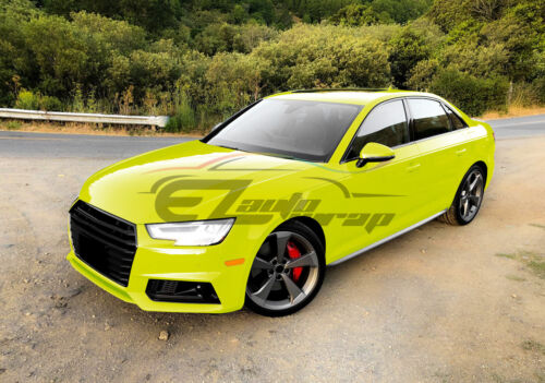 *Premium Gloss Glossy Vinyl Wrap Car Vehicle Sticker Decal Film Air Bubble Free - Foto 60 di 155