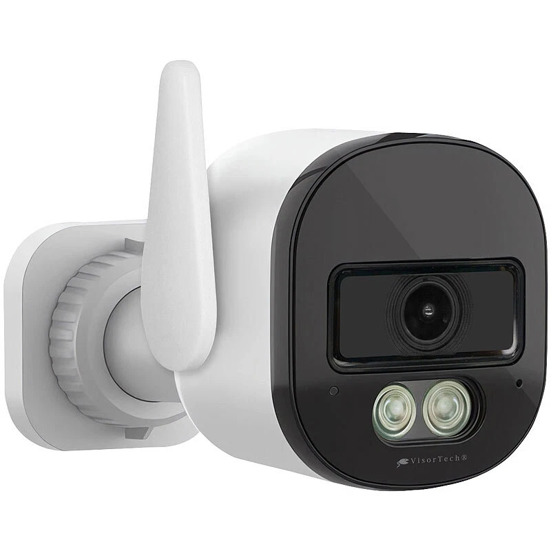 VisorTech Plug-&-Play-Überwachungssystem mit 4 Kameras + 2TB SATA HDD, WLAN 6 - Bild 3 von 4