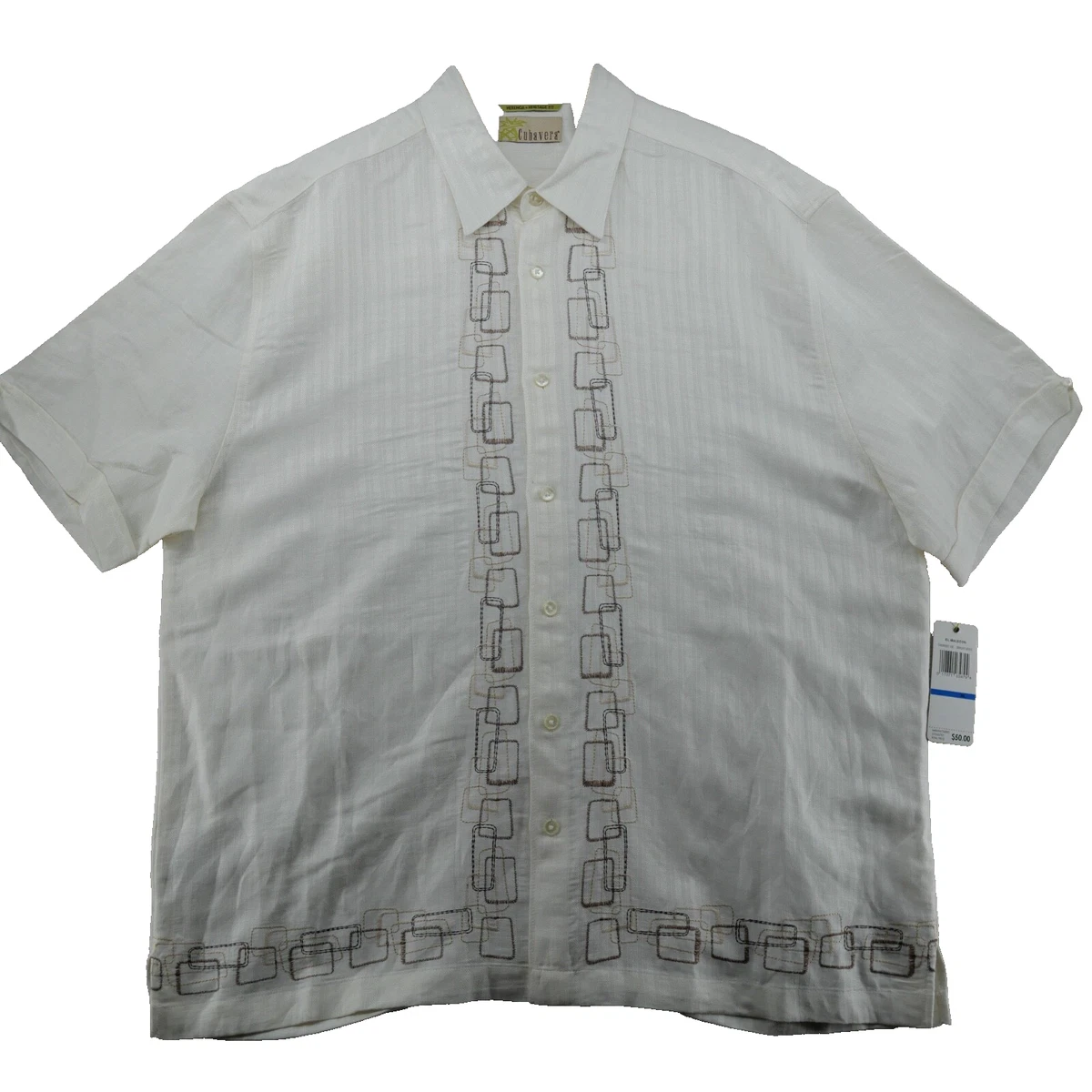 Cubavera Casual Button-Down Shirts for Men for sale | eBay