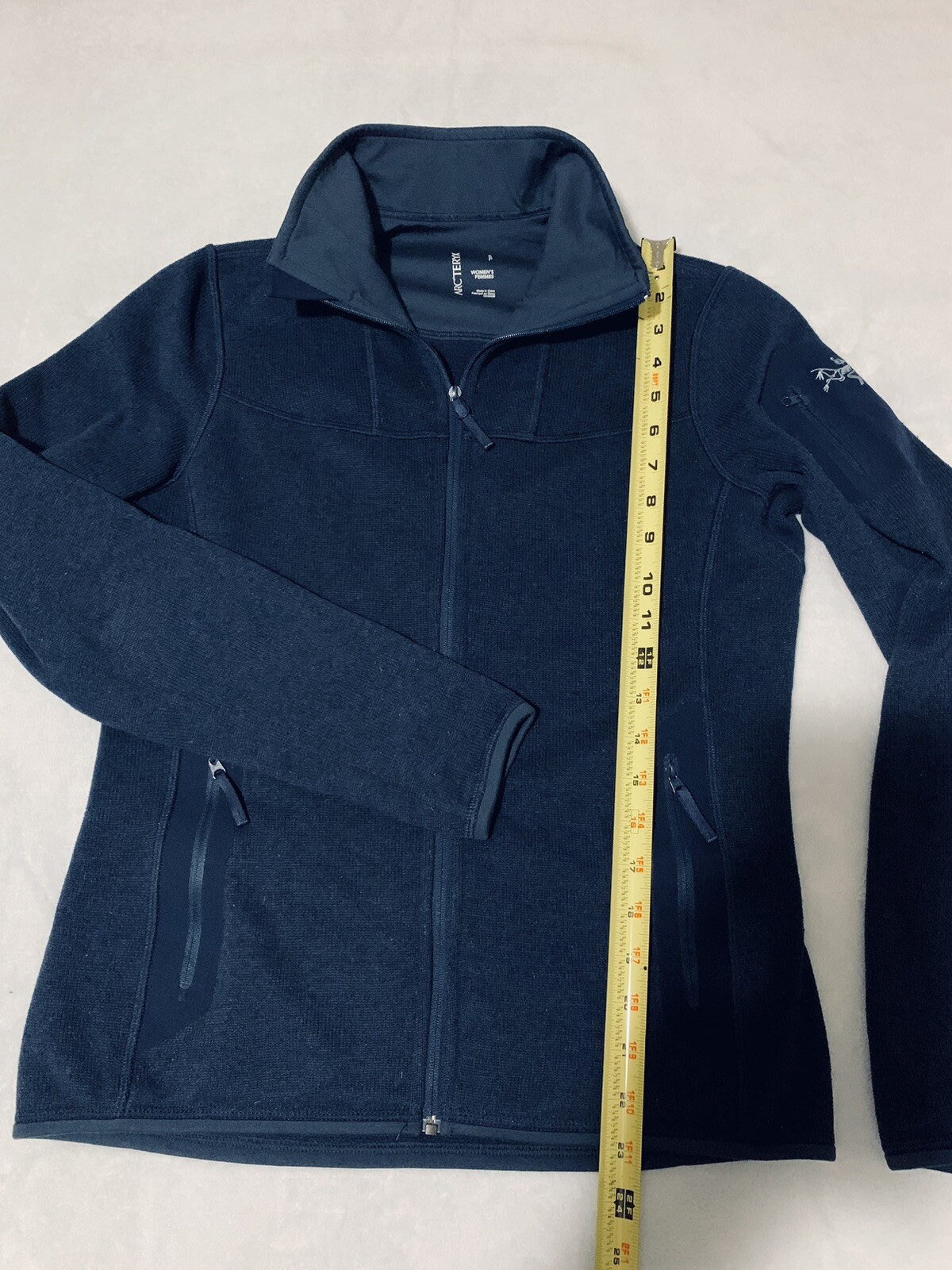 Arc'teryx Women's Covert Cardigan Fleece Jacket Blue Heather Size Small image 7