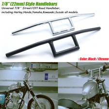 Moto Guidon Z-Handlrbar 7/8"22mm pour Honda Yamaha Suzuki Kawasaki Harley Bobber