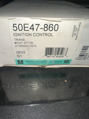 Trane White-Rodgers Ignition Control 50E47-860/ CNT 03776