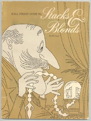 Wall Street Guide To Stocks & Blonds 1962 Terry Higgins 64p Pinup Magazine 35381