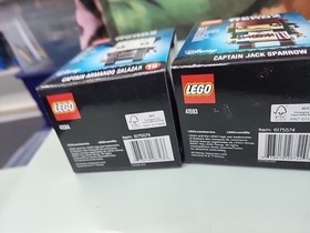 Lego Brickheadz - 41593 41594 - Captain Jack Sparrow Captain Armando Salazar