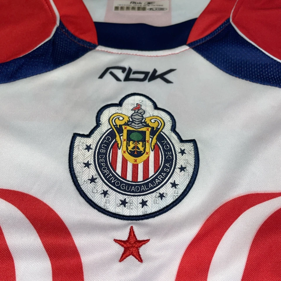 Camiseta deportiva Reebok 2006-2007 Chivas de Guadalajara RBK talla XXL vintage Bofo 100 Foto 2 de 4