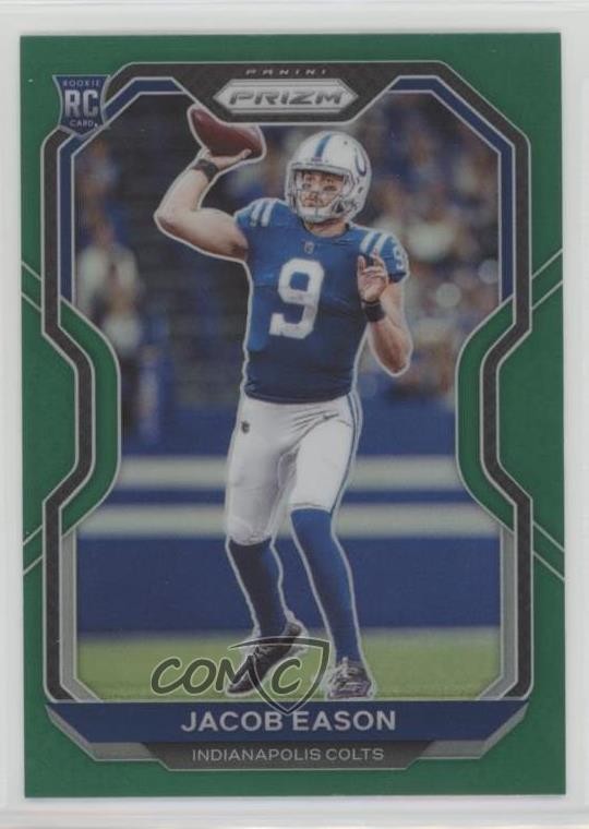 2020 Panini Prizm Rookie Green Prizm Jacob Eason #331 0q0m