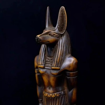 Egyptian Artifacts Rare Authentic Pharaonic Statue Anubis God Funerary Rites BC