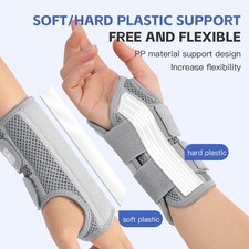 Wrist Brace for Carpal Tunnel Support Brace with Splints Hand Support for Arthri