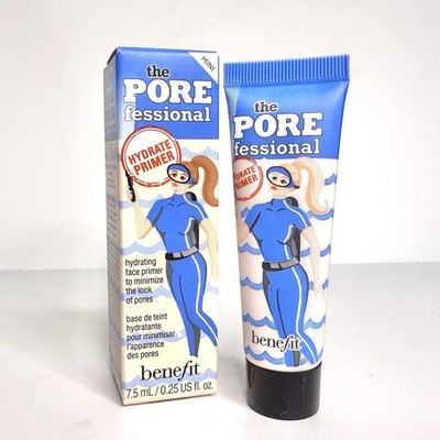 Benefit Cosmetics The POREfessional Hydrating Primer ~ Mini 0.25 fl oz New Boxed