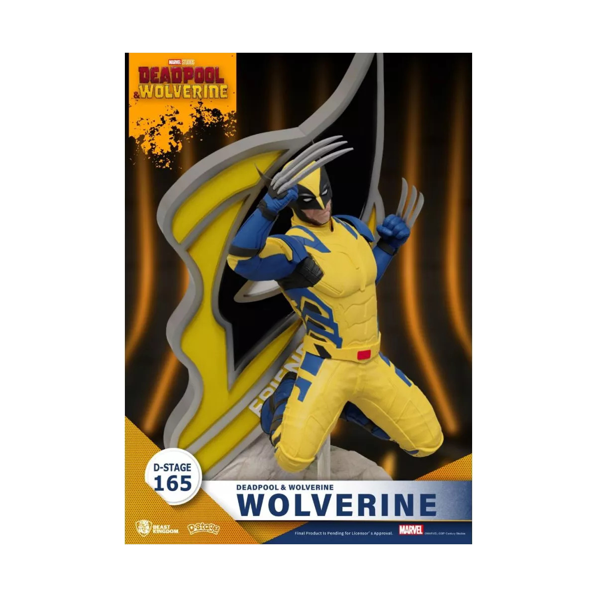 Diorama Wolverine et Deadpool Beast Kingdom en PVC premium