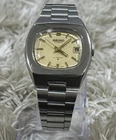 Vintage Rare Seiko Automatic 6308-5000 Gold Texture Dial Watch For Men Japan