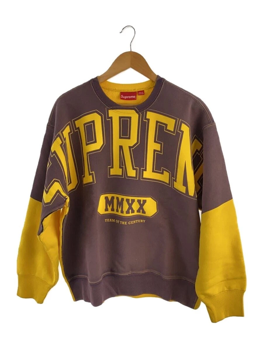 Sweat jaune Supreme M occasion