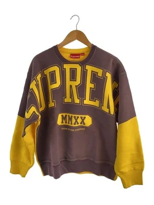 Sweat À Capuche Supreme Jaune M Utilisé - Photo 1/4