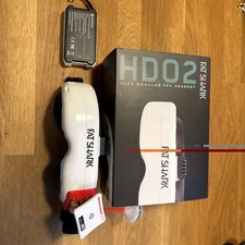 Fat Shark Hdo2 Fpv Goggles Oled Display Hd Drone Racing Mint