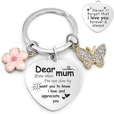 Mothers Day Gift for Mom from Daughter Son, Mom Birthday Gifts Mom Keychain,Gift