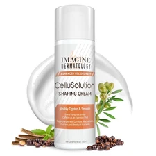 CelluSolution Caffeine Body Cream – Caffeine, Guarana, Licorice, & Niacinamide