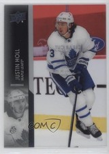 2021-22 Upper Deck Series 1 Clear Cut Justin Holl #168 7p8