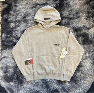 Essentials Fear of Gods Hoodie  light Oatmeal  Size Xs-L