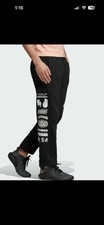 adidas TP Fleece Pant EI6244 Men's Medium Black Fleece Tapered Sweatpants
