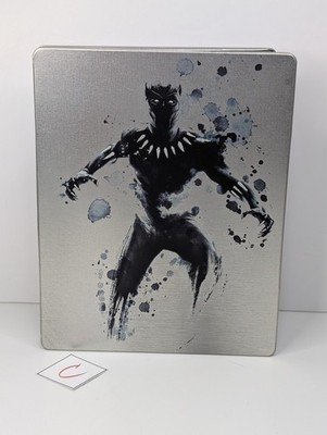 Marvel's Black Panther (4K UHD + Blu-Ray, 2018) Steelbook 2-Disc Set