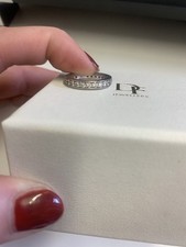 Pave Setting Full Eternity Ring - Platinum