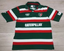 Leicester Tigers Rugby Home Shirt 2009/2011 Cotton Traders Large Jersey Top 2010