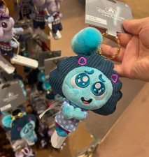 Authentic 2026 Shanghai Disney Inside Out 2 Envy Plush Bag Charm Pendant New
