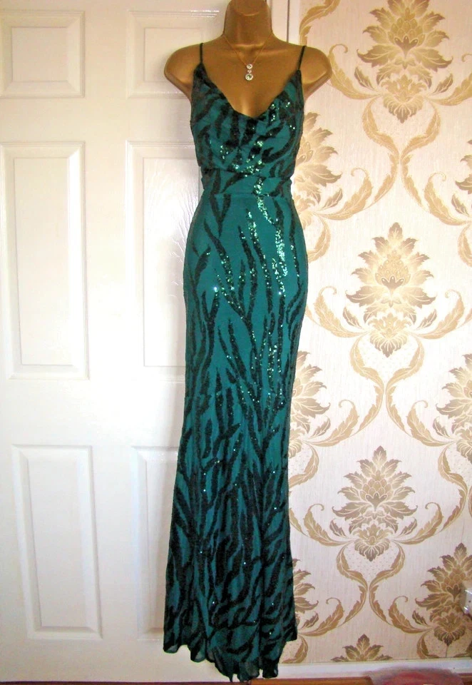 quiz green sequin dress Quiz Sequin Fishtail Maxi Dress Quiz Floral Fishtail Dress Quiz Green Sequin Lace Back Fishtail Maxi Dress In Blue Lyst UK