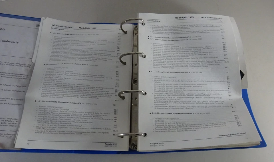 Manual de Taller Eléctrico/Diagramas Cableado VW Golf IV Incl. 2,3 V5 & Tdi 10/ - Imagen 4 de 4