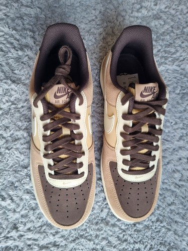 Nike Air Force 1 Low LV8 EMB Hemp Coconut Milk Trainers (FB8878 200 ) UK 7 New - Picture 6 of 12