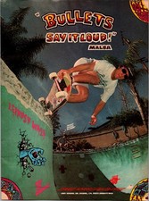 1988 • Santa Cruz Malba  print ad • 1980s skateboard DA-17