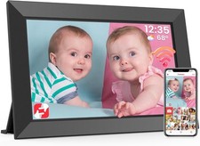 FRAMEO Cornice Digitale 10,1 Pollici WiFi Memoria 32 GB Schermo Touch IPS HD