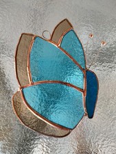 Stained Glass Butterfly Suncatcher