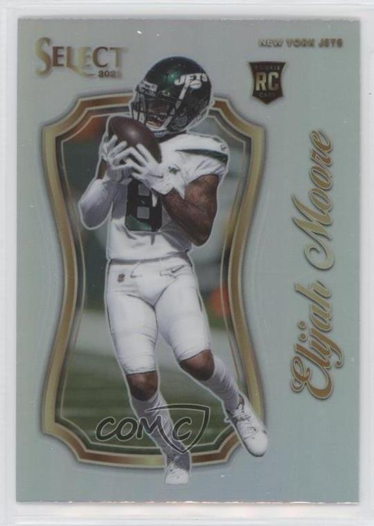 2021 Panini Select Certified Rookies Silver Prizm Elijah Moore #SCR-21 uw8