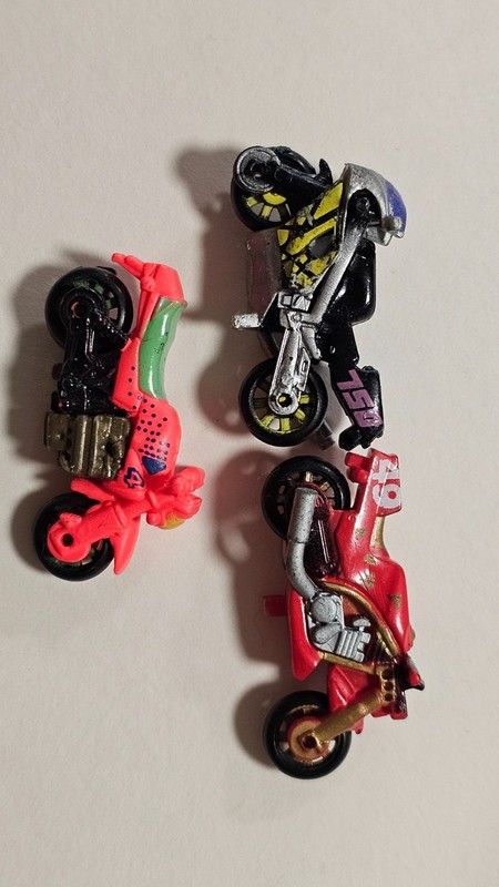 Vintage Mini Motorcycle Lot Sport Bikes Racing Bikes Micro Machines Style