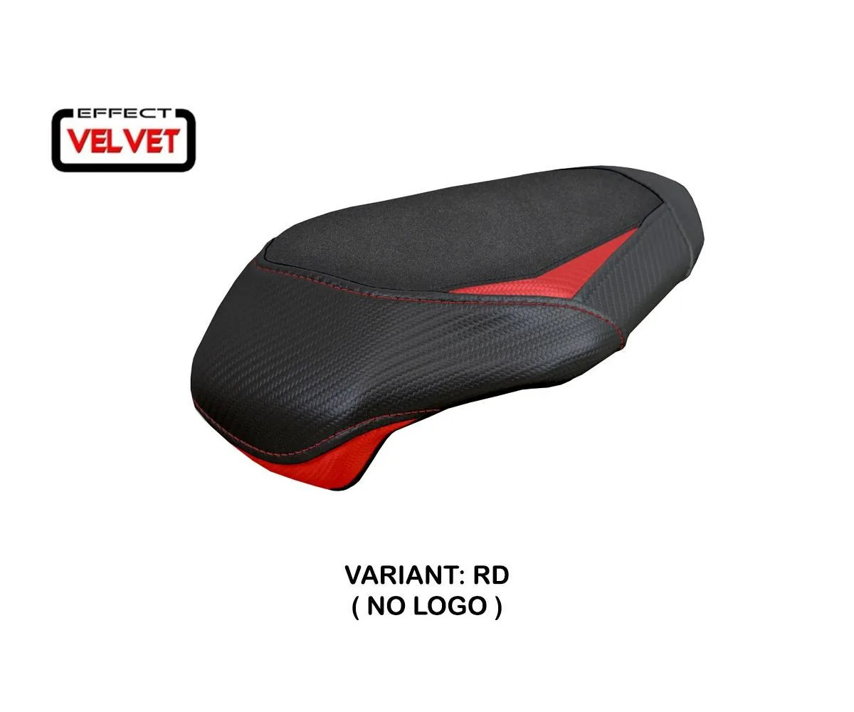 Seat cover Argenta Pass Velvet Red Tpz compatible DUCATI PANIGALE V4 2025 2026
