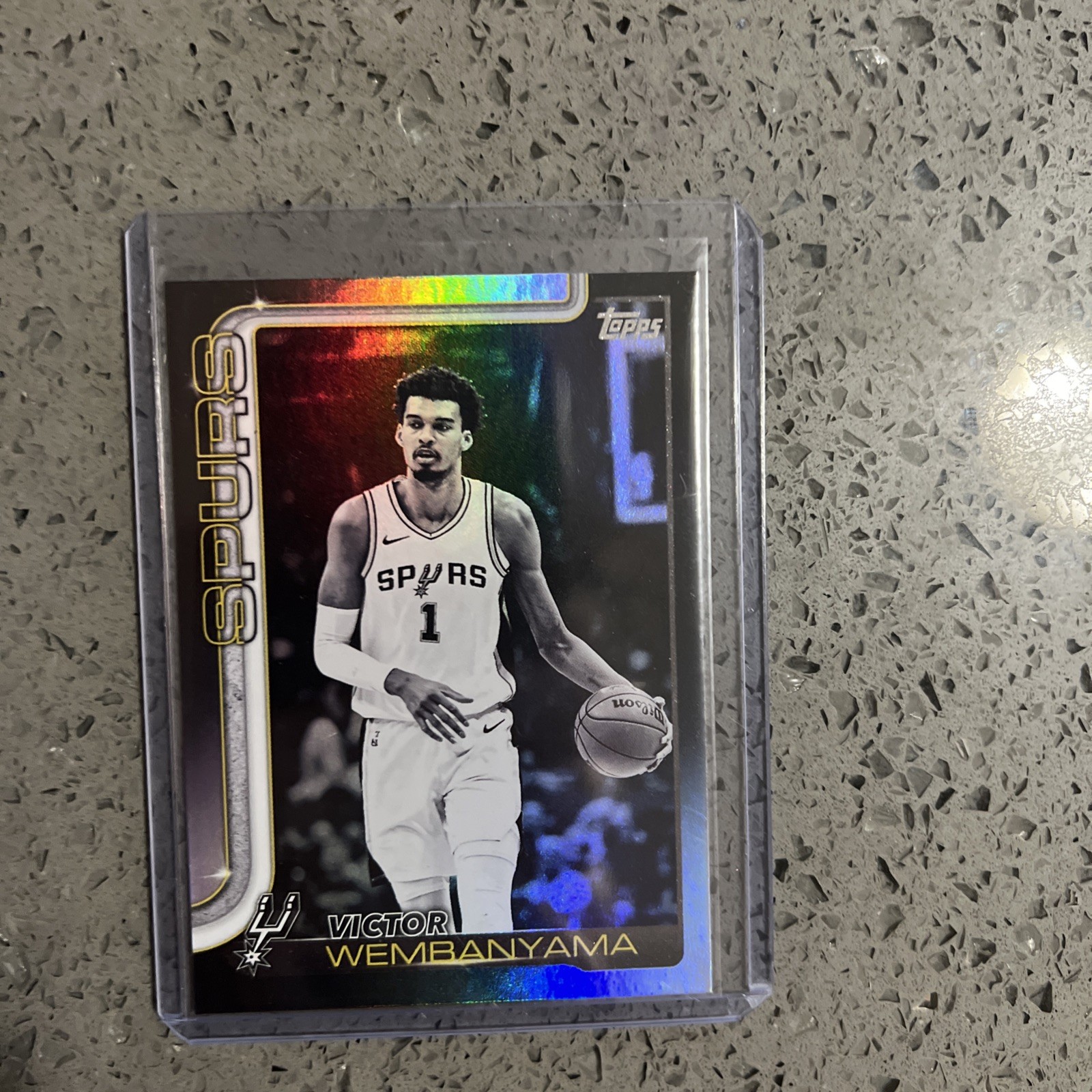 2025-26 Flagship Victor Wembanyama #195 Target Blackout