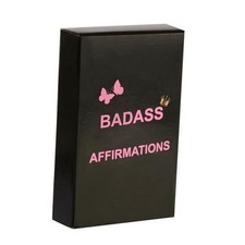 Badass Affirmation Cards   Daily Motivational and Inspirational Gifts for Women